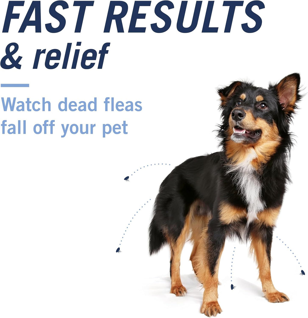 CAPACTION (Nitenpyram) Oral Flea Treatment for Dogs, Fast Acting Tablets Start Killing in 30 Minutes, Small Dog Flea Treatment 2-25 Lbs, 6 Doses